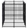 Outdoor Dog Kennel Steel 59.5 ftÂ¬â‰¤