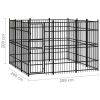 Outdoor Dog Kennel Steel 89.2 ftÂ¬â‰¤