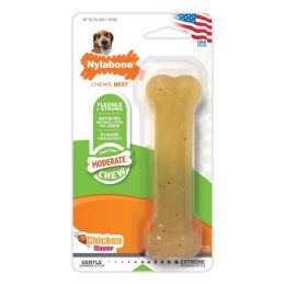 Nylabone Flex Moderate Chew Dog Toy Chicken; 1ea-Medium-Wolf 1 ct