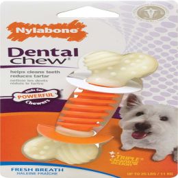 Nylabone PRO Action Dental Power Chew Durable Dog Toy Bacon; 1ea-SMall-Regular 1 ct