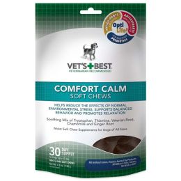 Vets Best Comfort Calm Soft Chews 1ea-4.2 oz; 30 ct