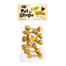 Pet N Shape Chik N Dumbbells Dog Treat 3.17 Oz