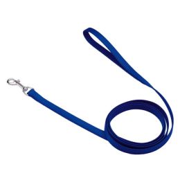 Coastal Single-Ply Nylon Dog Leash Blue 5-8 in x 6 ft