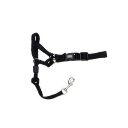 Walk n Train Dog Head Halter Black Medium