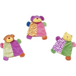 Spot Lil Spots Plush Dog Toy Blanket Assorted Multi-Color 7 in