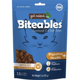 Get Naked Biteables Digestive Health PLUS Functional Cat Soft Treats 3oz.