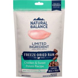 Natural Balance Pet Foods L.I.D. Freeze Dried Dog Food Chicken Sweet Potato; 1ea-6 oz