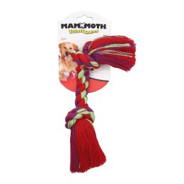 Mammoth Pet Products Cotton Blend Color Rope Bone Dog Toy Assorted 12 in Medium