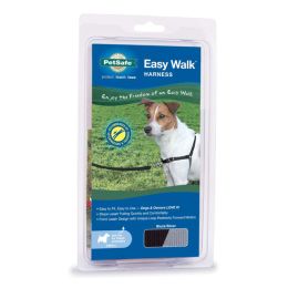 PetSafe Easy Walk Dog Harness Black/Silver, 1ea/SM