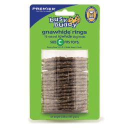 Busy Buddy Rawhide Refills 6.88 oz 16 Count Large