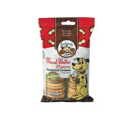 Exclusively Pet Peanut Butter Flavor Sandwich Cremes Dog Treats 8 oz