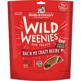 Stella and Chewys Dog Freeze-Dried Weenie Bacon 3Oz