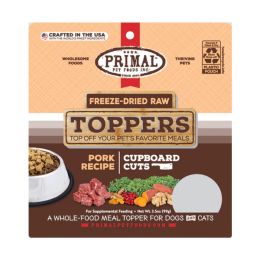 Primal Dog-Cat Fd Raw Topper Cupboard Cuts Pork 3.5Oz