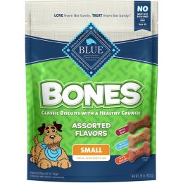 Blue Buffalo Bones Dog 16oz. Assorted Flavors Small Biscuit