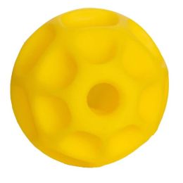 Starmark Treat Dispensing Tetraflex Dog Toy Yellow; 1ea-SM