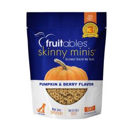 Fruitables Skinny Minis Soft Dog Treats Pumpkin Berry; 5 oz