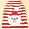 Pet Christmas sweater cat dog warm coat kitten puppy sweater elk old man stretch two-legged clothes Christmas dress up costumes