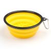 Portable Pet Feeder Travel Foldable Pet Dog Bowl Silicone Collapsible Slow 350ml/1000ml Feeding Bowl