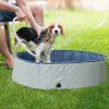 Foldable Pet Bath Pool, Collapsible Dog Bathing Tub, Kiddie and Toy Pool for Dogs Cats and Kids